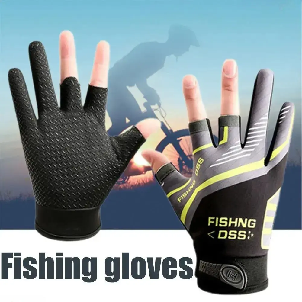 Unisex Convertible Fashion Gloves - Breathable Mesh, Non-Slip Convertible Mitts, Fingerless Men's Gloves for Outdoor Sports