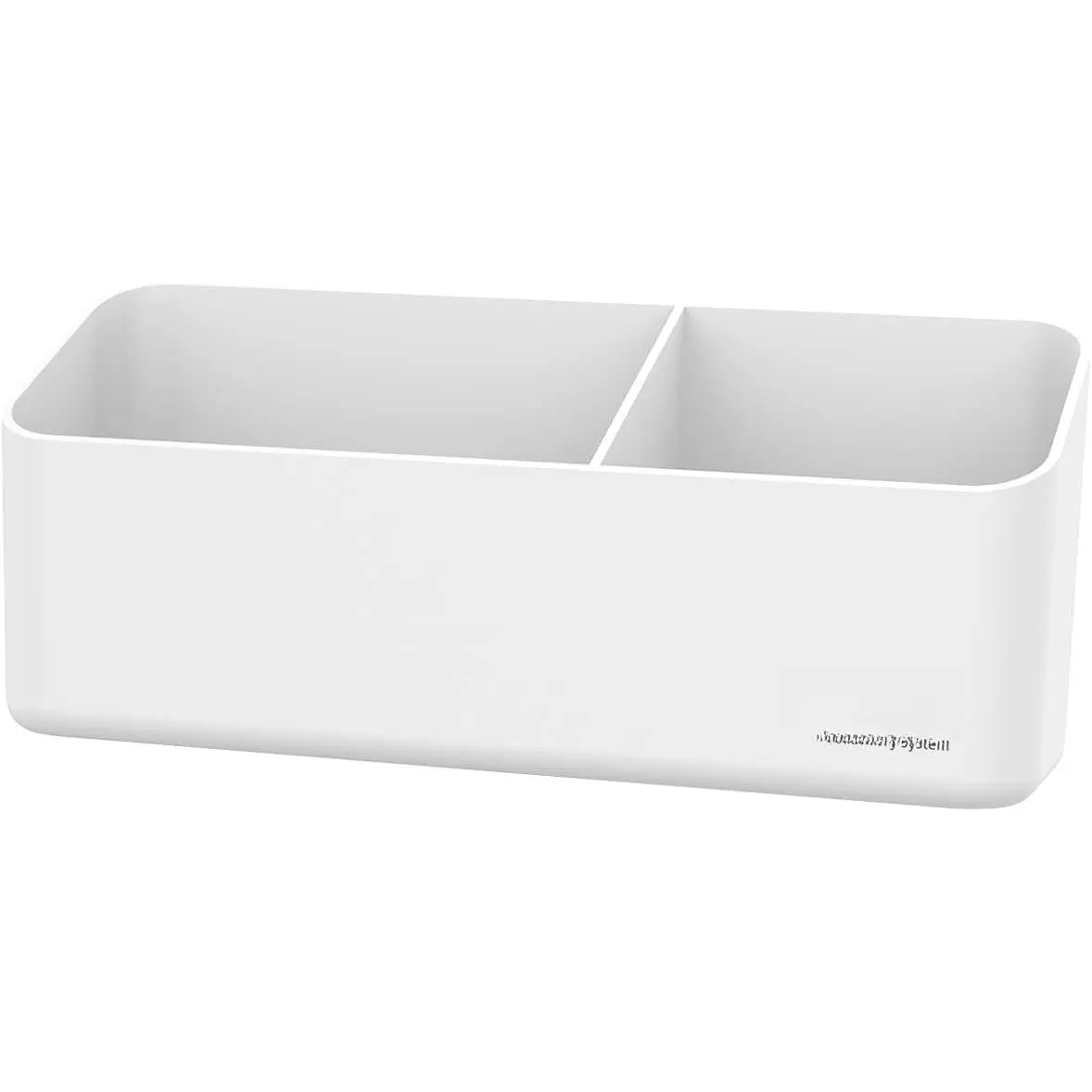& Adhesive Marker Holder, Whiteboard Accessory Tray, White | 8.6" × 2.7", Holds 4 Erasers and 12 Markers, Supports up to 3.3 lb, 2 Mounting Options, Fits Glass and Refrigerators