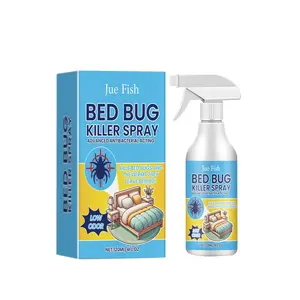 Bed Bug Killer Spray — Kills Bed Bugs on Contact & Eggs — Natural Plant-Based Formula — People & Pet Friendly — No-Rinse — Also for Fleas, Mites, Flies & Mosquitoes