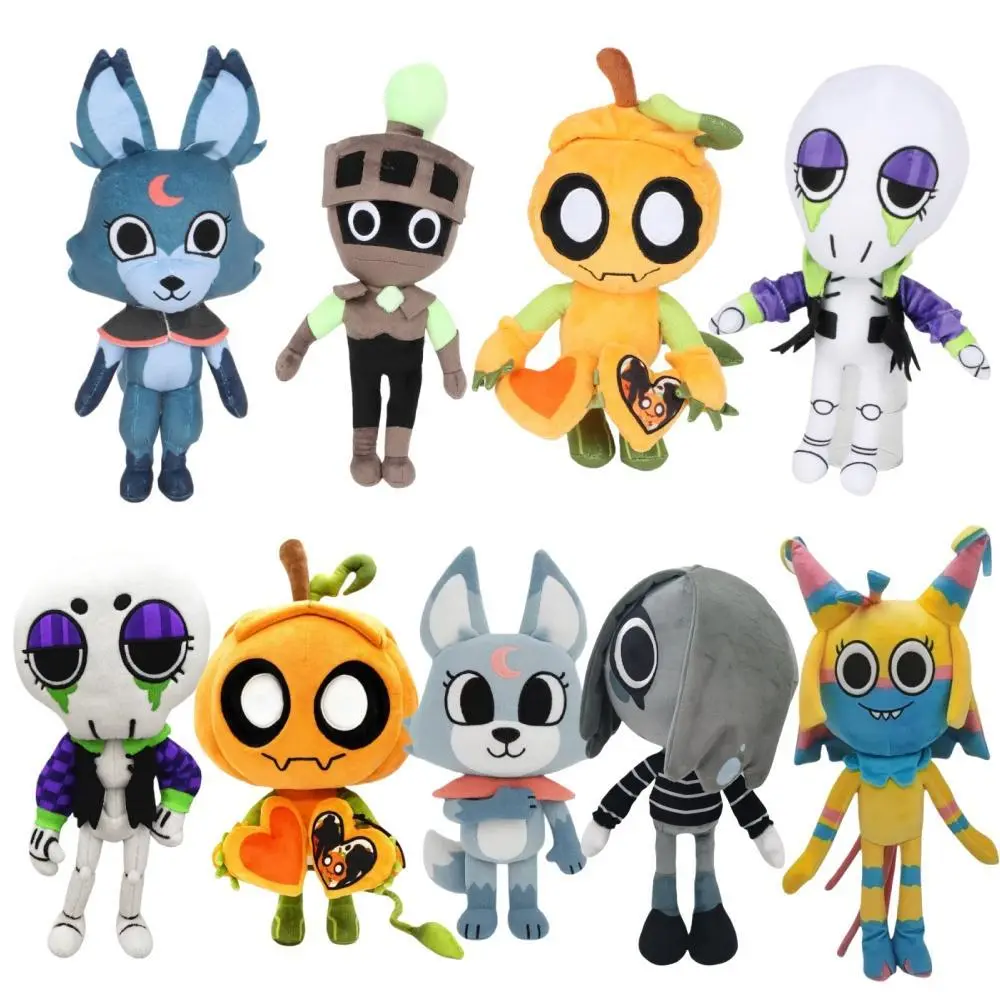 Dandy's World Unisex Bassie Blot Cocoa Yatta Silly Astro Stuffed Plush Toy - Cute Doll, Kids Birthday Gift, Room Decor Item