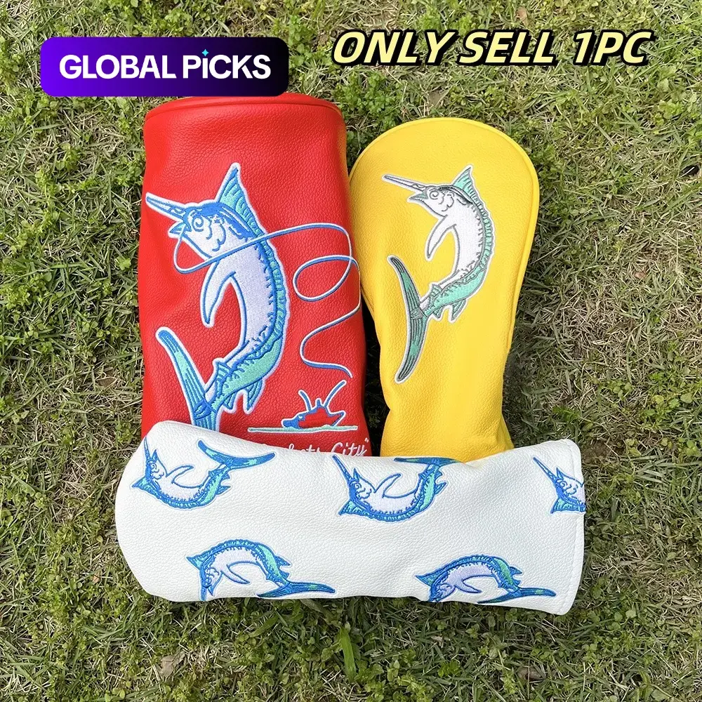 Durable Stylish Golf Club Head Cover for Drivers, Fairways & Hybrids, Essential Golf Accessory, Perfect Fit for Clubs, Golf Supply, Golf Gear #GLOBAL PICKS