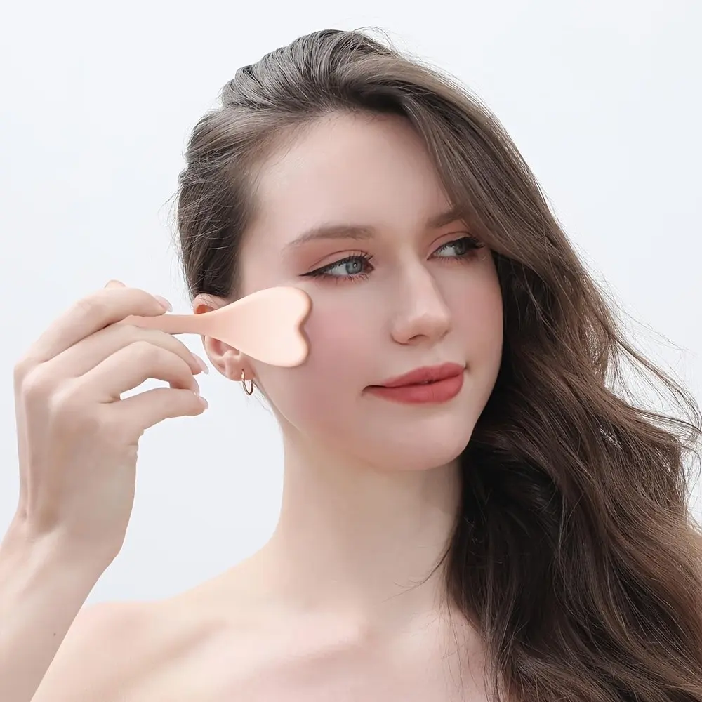 Ice Roller Facial Massager Skin Care Applicator 1Pc Cooling De puffing Anti Wrinkle Smooth 20 Roller Balls Portable Ergonomic Design Home Spa Daily Beauty Routine