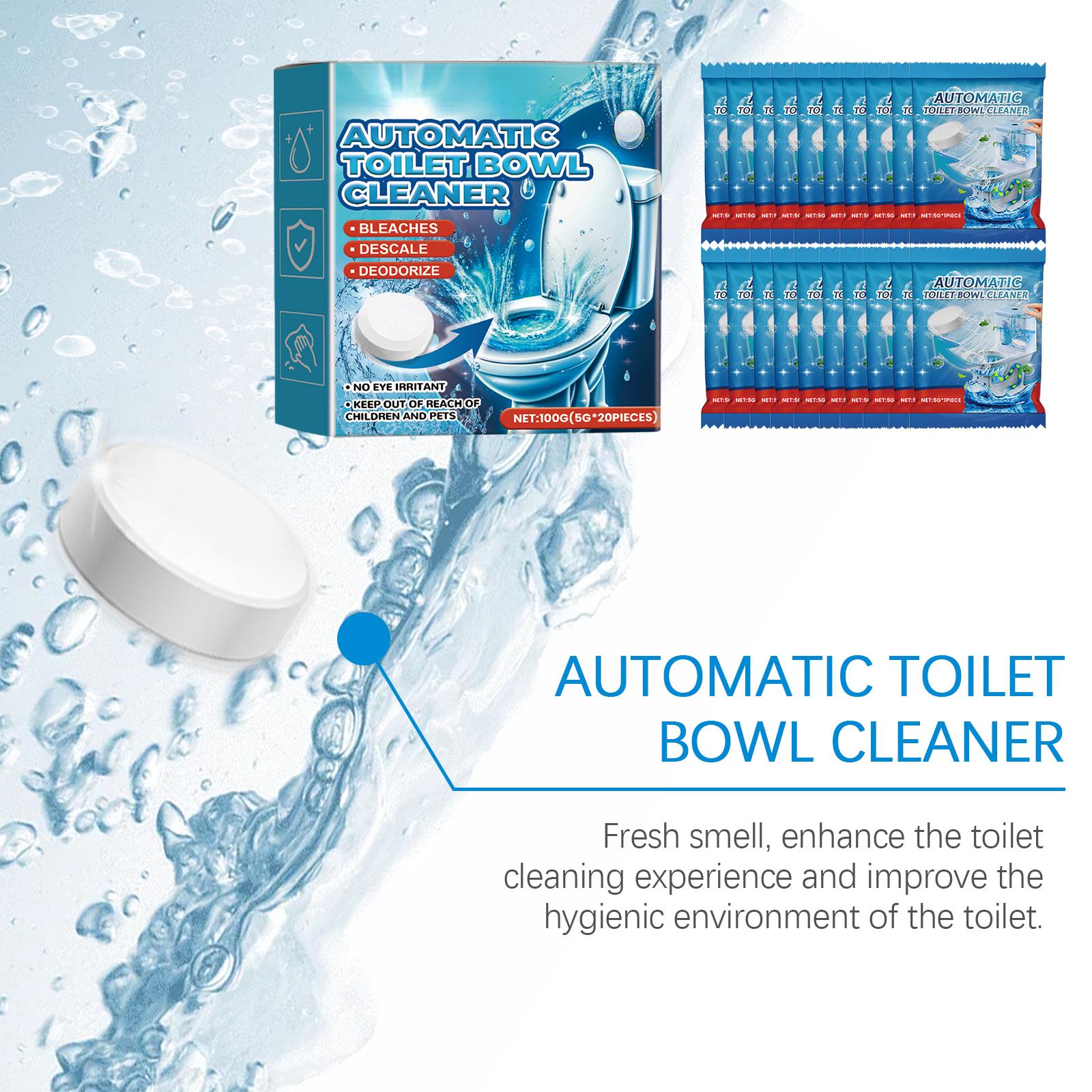 Toilet Cleaning Plate Toilet Easy Cleaning Decontamination Efficient Descaling Deodorant Toilet Cleaner Effervescent Tablets