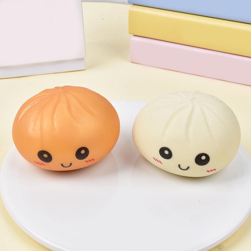 Funny Realistic Chinese Bun Squishy Dumpling Stress Ball in Mini Steamer Oddly Satisfying ASMR Fidget Toy Soft Dough-Like Squeeze Toy for Anxiety & ADHD Relief| Cute Desk Accessory & Stocking Stuffer| Party Gift for Easter Halloween Christmas Thanksgiving Funny Realistic Chinese Bun Squishy Dumpling Stress Ball in Mini Steamer Oddly Satisfying ASMR Fidget Toy Soft Dough-Like Squeeze Toy for Anxiety & ADHD Relief| Cute Desk Accessory & Stocking Stuffer| Party Gift for Easter Halloween Christmas Thanksgiving