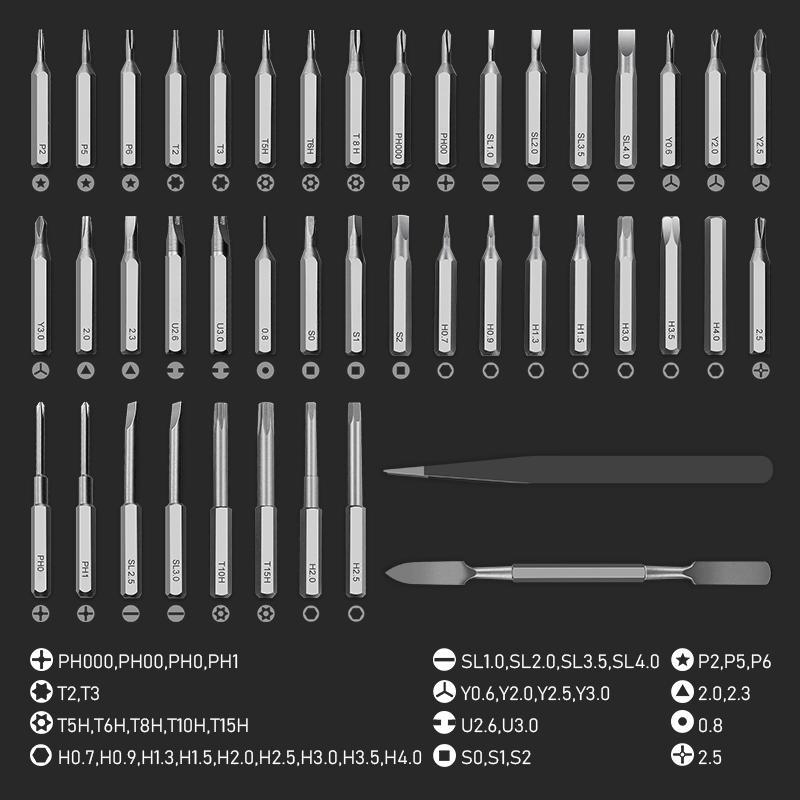 Electric Screwdriver Set, Rechargeable Wireless Precision Screwdriver with 5 Adjustable Levels, Multifunctional Maintenance Tool Combination Set, Cordless Power Screwdriver, Rechargeable Tools