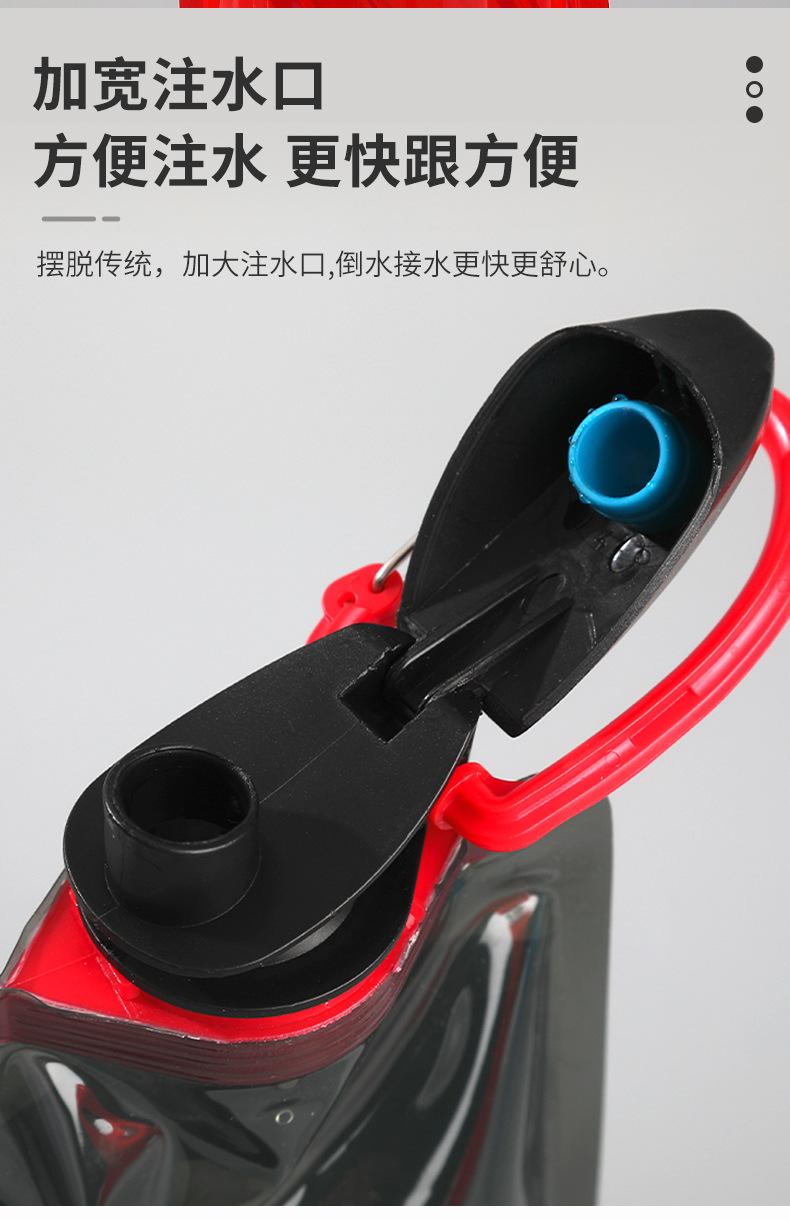 Outdoor cycling sports kettle mountaineering portable  cup plastic folding  bag  storage bag