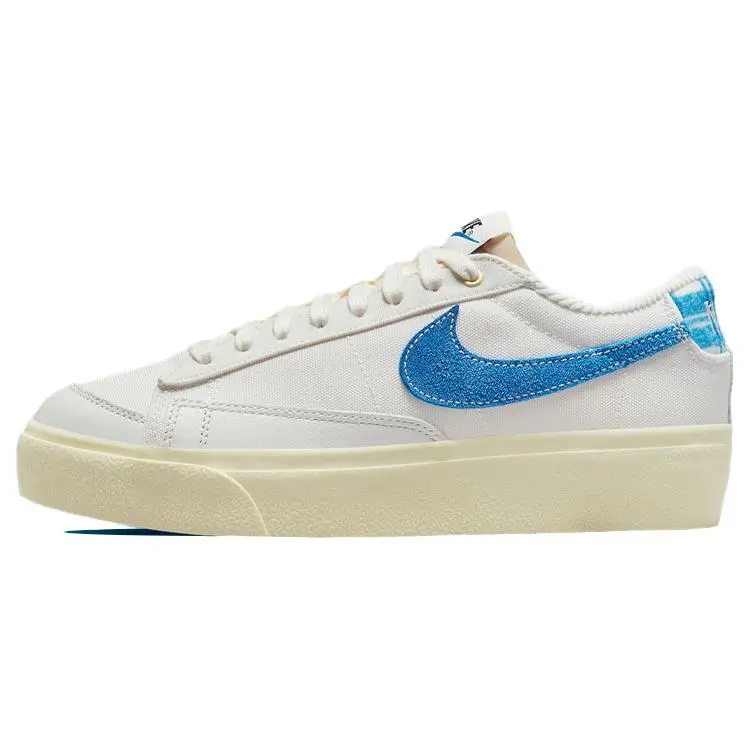 Nike Blazer Low Platform Sail Game Royal (Women's) DO2371-133