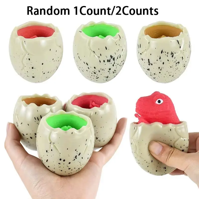 Novelty Vent Dinosaur Cup Toy, Antistress Sensory Squeeze Toys, Decompression Fidget Stress Relief Gift for Kids and Adults