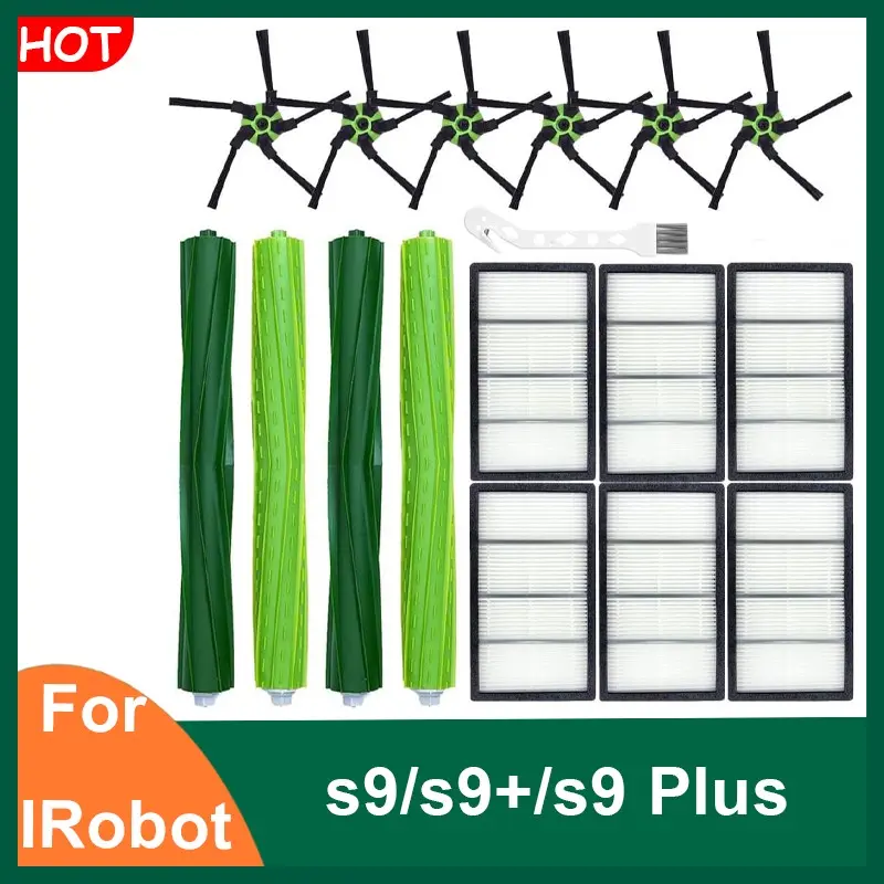 Replacement Parts For iRobot Roomba s9 (9150) s9+ s9 Plus (9550) s Series Vacuum Cleaner