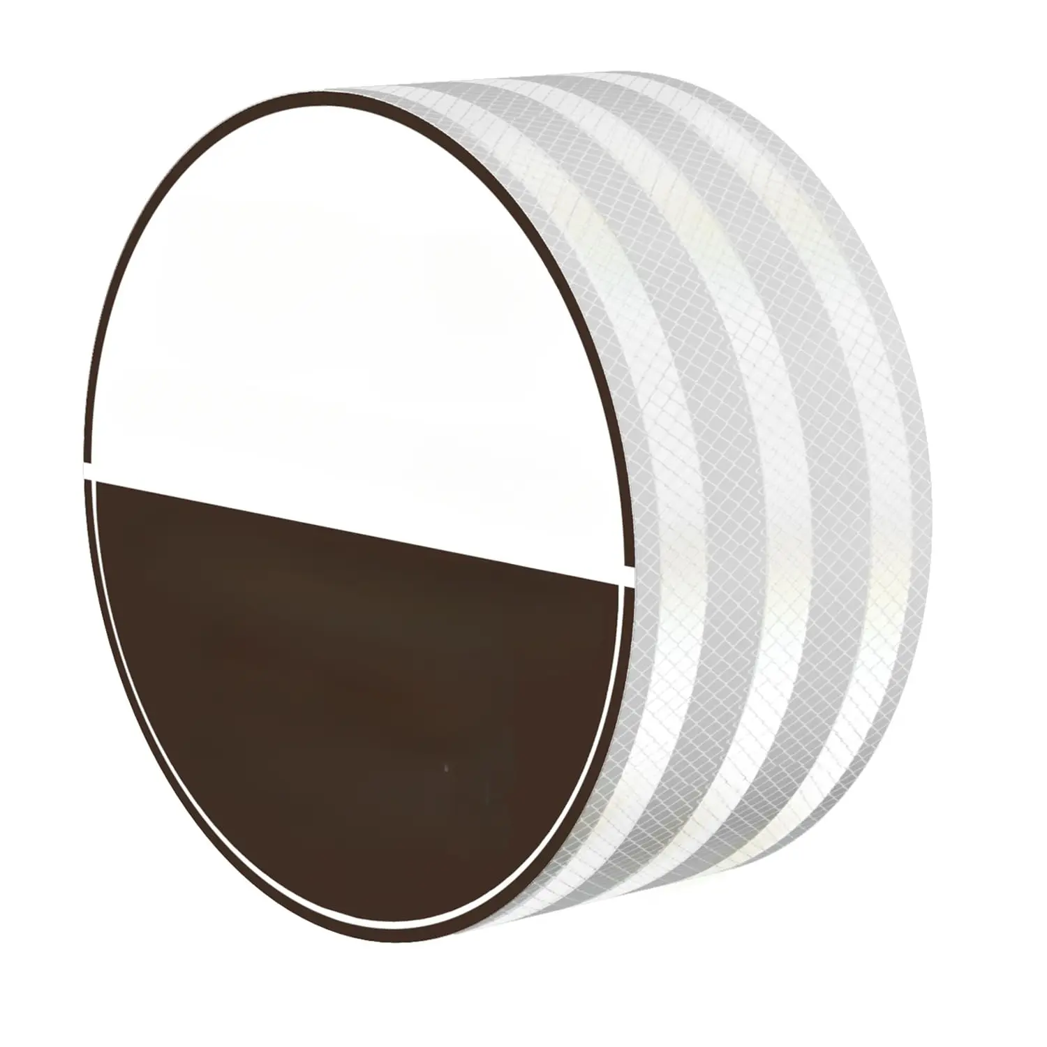 2 Inch X 30 FT Reflective Tape Outdoor Waterproof DOT-C2 Fade Resistant White Reflective Tape Strong Adhesive Safety Warning Tape Reflector Conspicuity Tape for Trailer Trucks Bikes