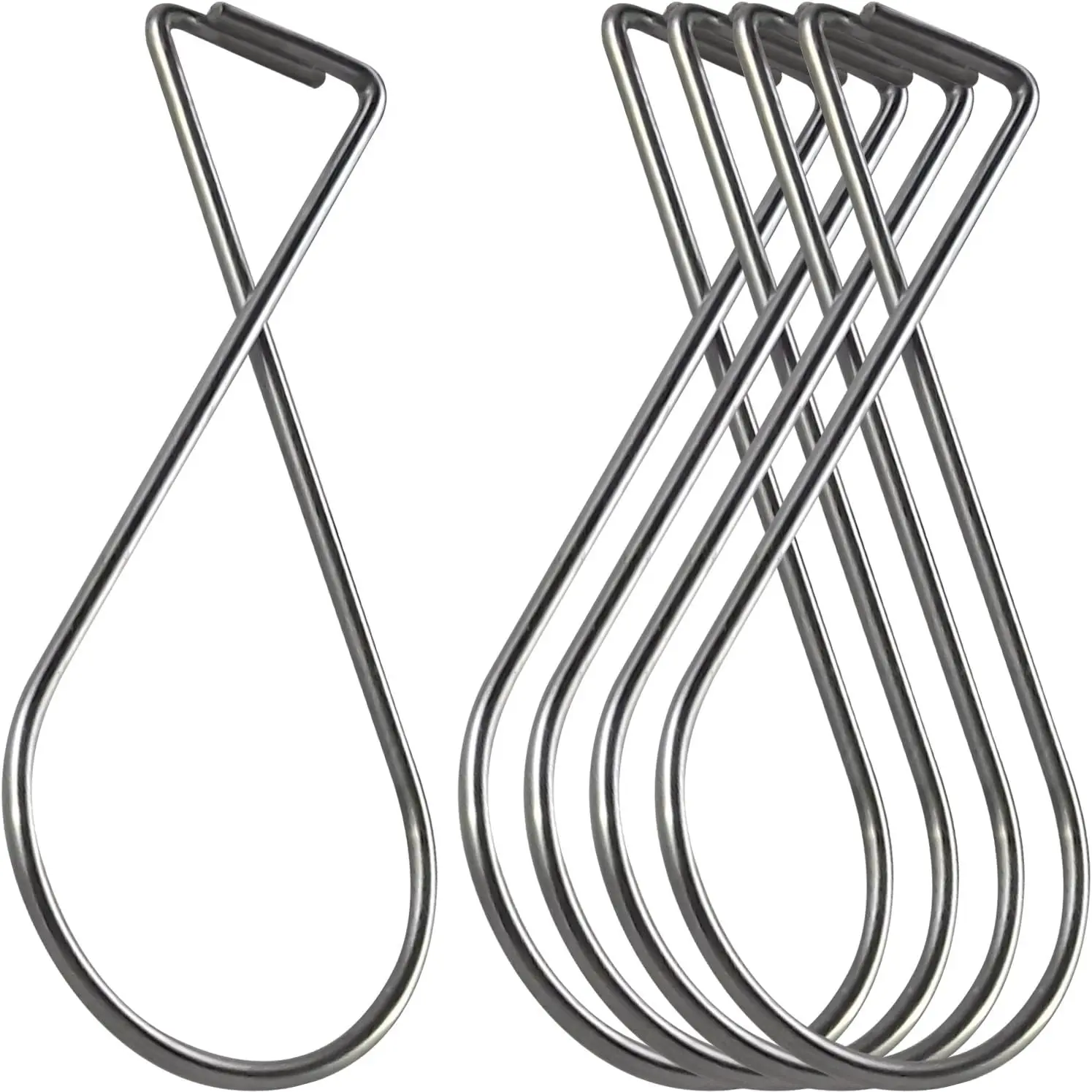 Ceiling Hooks (100 Pack) - Drop Ceiling Clips - Steel