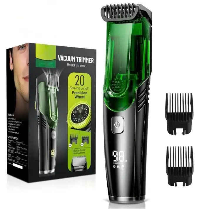 Beard Trimmer for Men, Rechargeable Mustache Trimmer, Electric Shaver for Beard, Mustache & Stubble