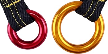WILDKEN Tree Arborist Friction Saver Tree Climbing Cambium Saver Loop Belt Sling Retrievable Anchor 35.4 inch/43 inch