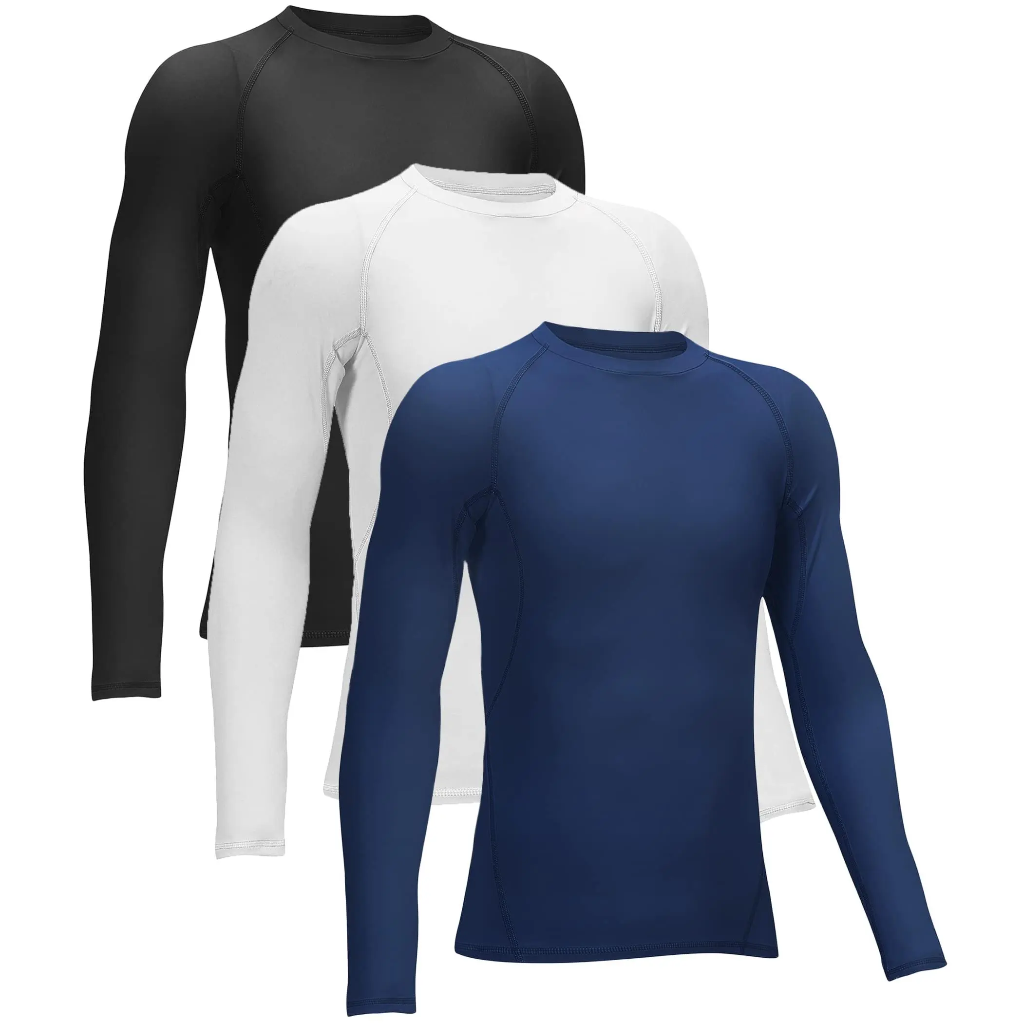Black/White/Navy
