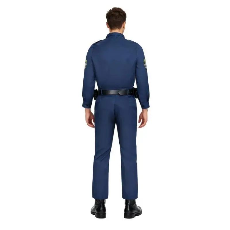 Movie Zootopia Nick Cosplay Costume Nick Rabbit Police Cosplay Uniform Christmas Halloween Carnival Roleplay Disguise Wear
