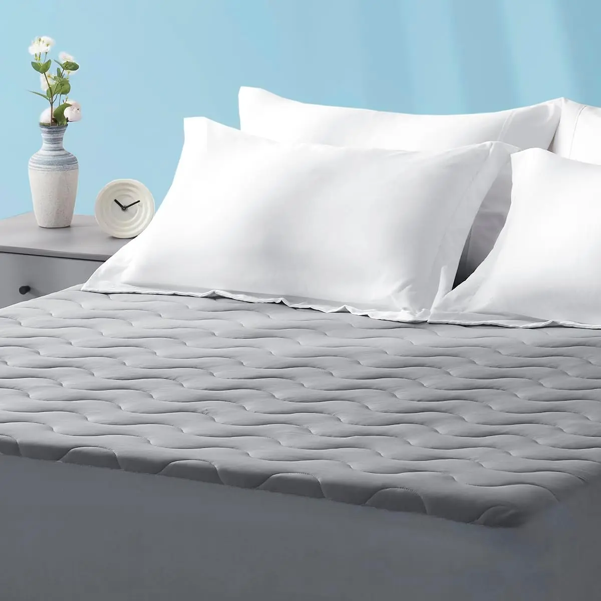 Cooling Mattress Protector  Deep Pocket Cover