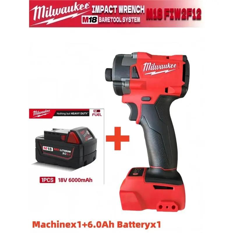 Milwaukee Cordless Impact Driver 18V Brushless Lithium High Torque Compact Impact Drill Tool