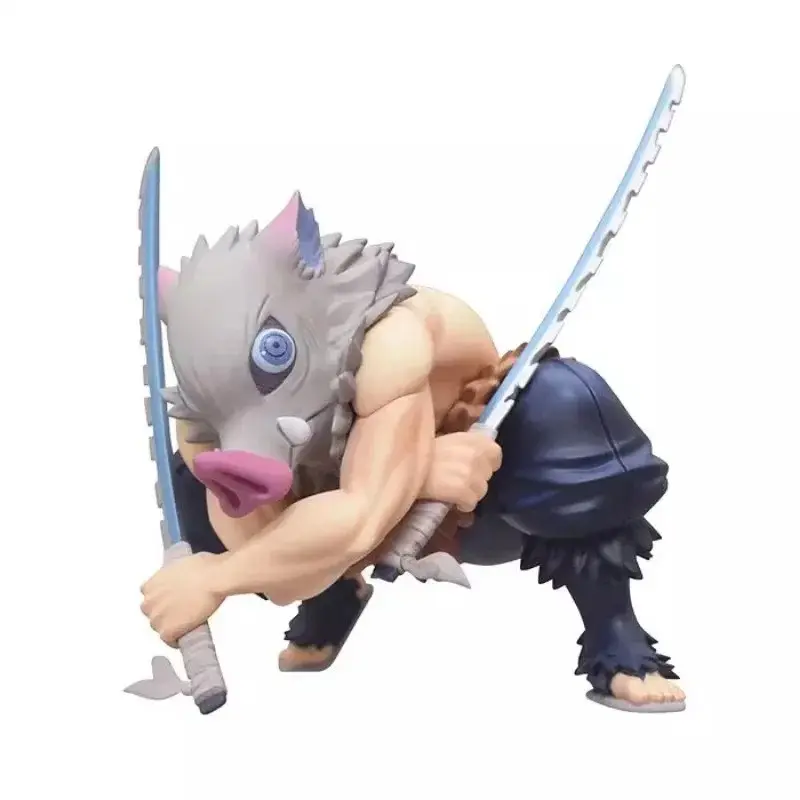 Demon Slayer Q Version Nezuko Kamado Tanjiro Kyojuro Rengoku Handmade Model Kit, Collectible Figure, Anime Merchandise, Perfect Gift