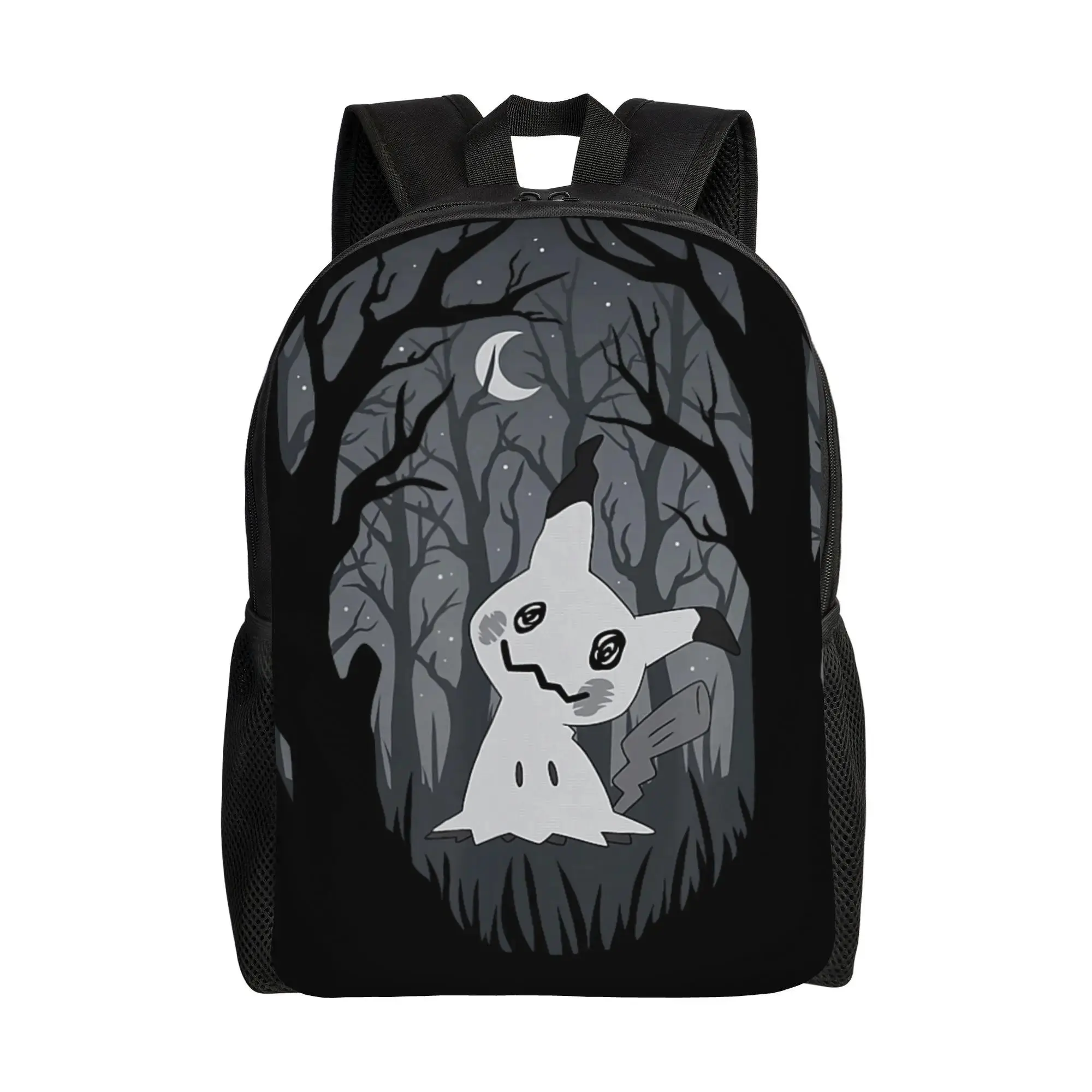 Bandai backpacks Pokemon   Mimikyu Ghost Fairy Type Dark Spooky Forest Daypack  mochila Work Sturdy Shoulder Rucksack