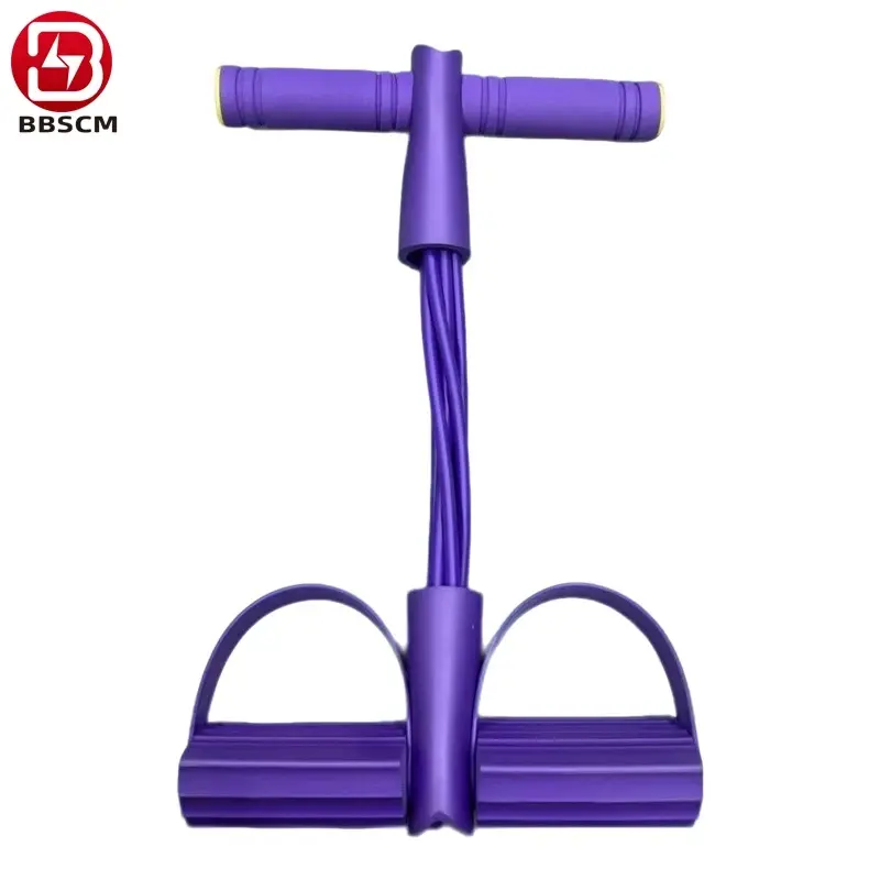 6 Pack TPE Resistance Bands for Fitness Workouts Including Sit Ups Pull Ups Stretching and Strength Training Suitable Beginners and Professionals
