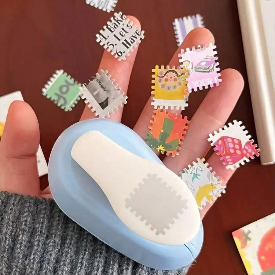 Paper Puncher, Embossing Stamp, Creative Craft Tool, Scrapbook Material Organizer, Die-Cut Knife, DIY Handmade Tools