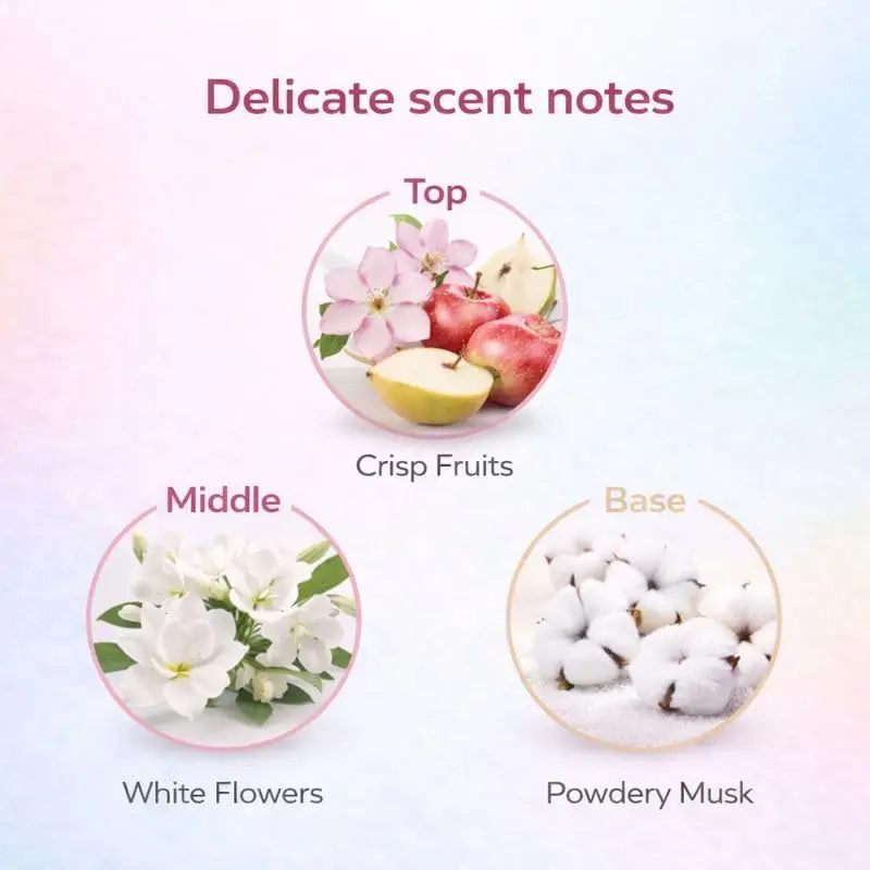 Scented Fine Delicates Liquid Laundry Detergent, 16 Oz, Gentle Wash for Lingerie, Silk, and Wool