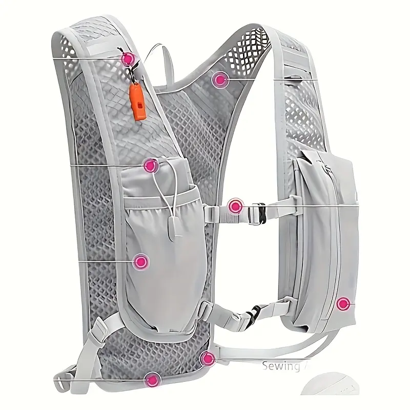 Cycling Running Hiking Backpack Breathable Bicycle Trail Marathon Water Bag Backpack Sports Vest