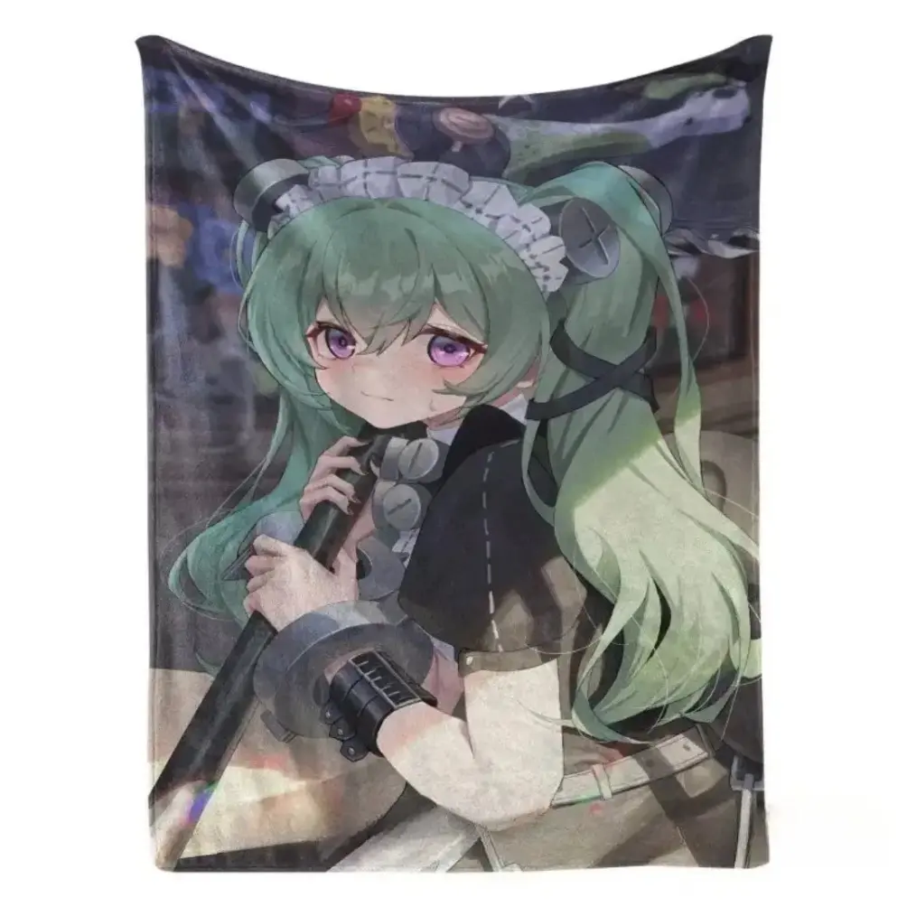 Anime Inspired Printed Flannel Blanket, Soft Warm Cozy Lightweight Throw for Adult Blanket Kids Blanket, Sofa Bed Room Decor Camping Travel Blanket, All Season Use Boyfriend Gift Birthday Christmas