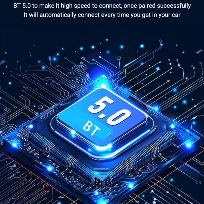 Wireless Mini Box, 1 Count 2 in 1 Car Player Android Auto Wireless Adapter, Bluetooth-compatible WiFi Fast Connect Smart Mini Box, Plug and Play Dongle for Toyota Audi Honda, Boyfriend Gift