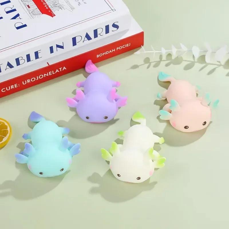 Squeeze Ball Cute Fish Relaxing Cartoon Antistress Squishy Stress Relief Slow Rising For Adults Children Stretch Toy