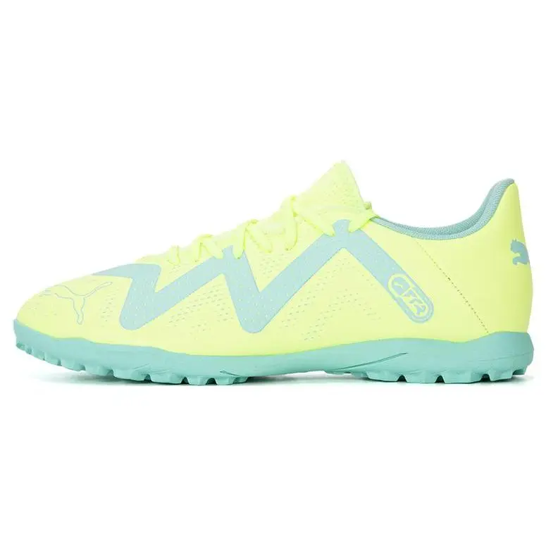PUMA Future Play Lace-Up Artificial Turf TF TT PU Leather Durable Lightweight Soccer Shoes 107191-03