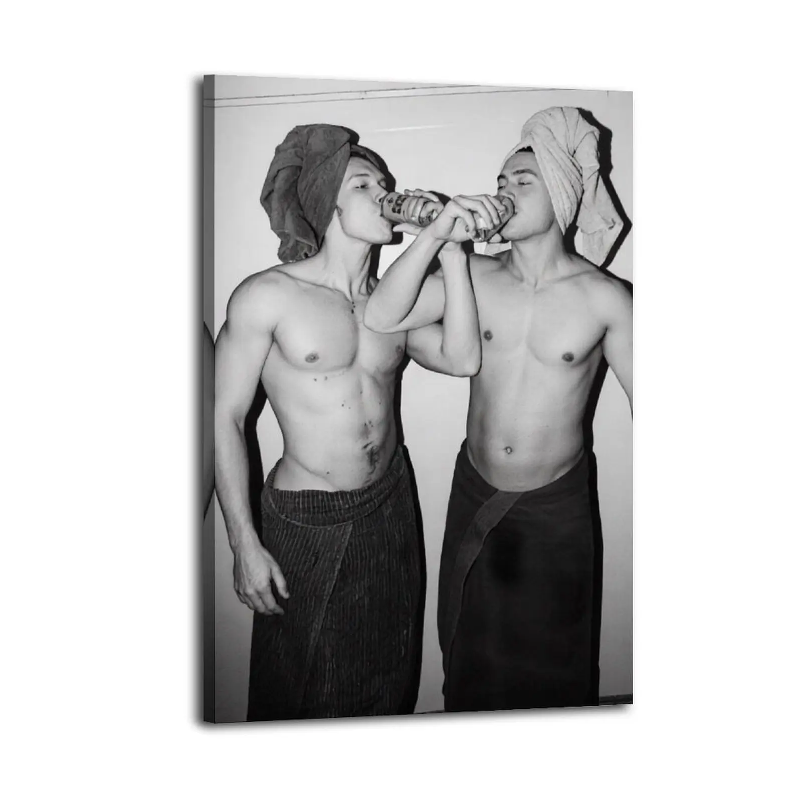 Heated Rivalry Black And White| Bedroom Art | Bathroom Art | Trendy Wall Art | Funky Wall Art