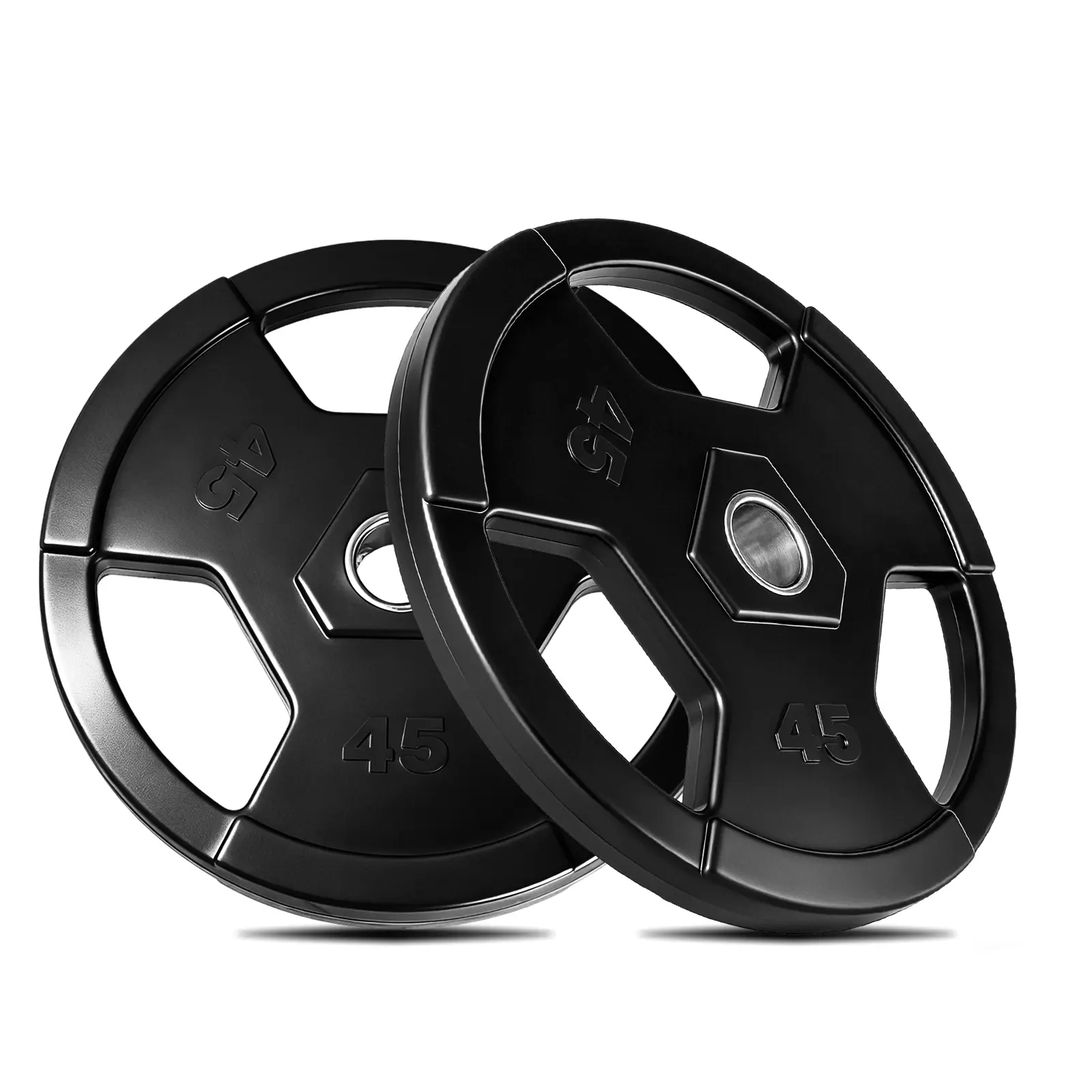 2-Pack Strength Training Weight Plates – Durable, Versatile Accessories for Gym, Home Fitness & Power Workouts, Muscle Building – appropriate for Outdoor and Indoor Use