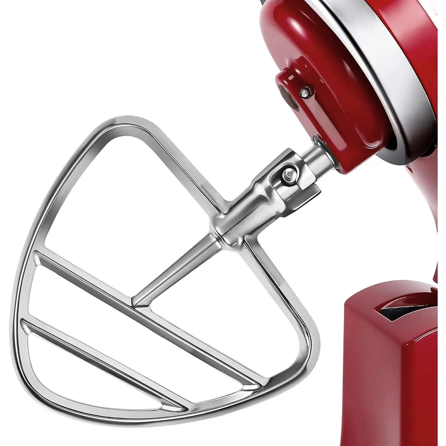 Beater Blade for Kitchenaid Mixer Tilt-head 4.5-5.0 Qt Stand Mixers, Stainless Steel Dishwasher Safe, Perfect Pastry Paddle Attachment