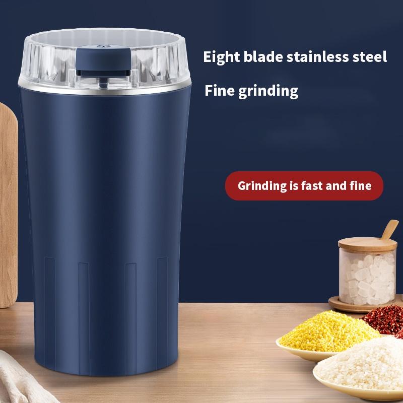 300W Electric Coffee Grinder for Fast Grinding—Perfect for Beans, Spices, Nuts & More. Compact and Portable, This Ultra-fine Powder Grinder Doubles As A Food Processor and Mixer for All Your Kitchen Needs. Multi-Function Grinding Tlools