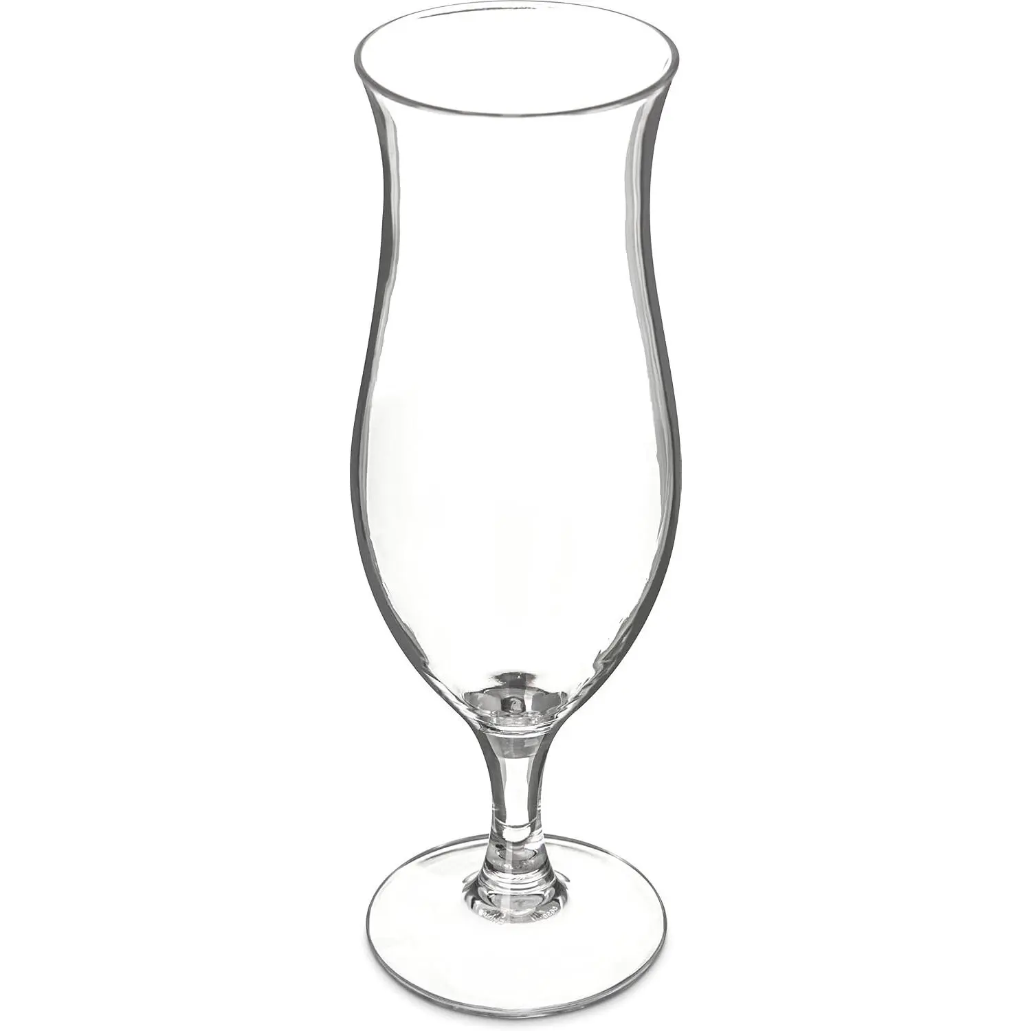 Alibi Hurricane Glass for Restaurants, Catering, Kitchens, Plastic, 16 Ounces, Clear
