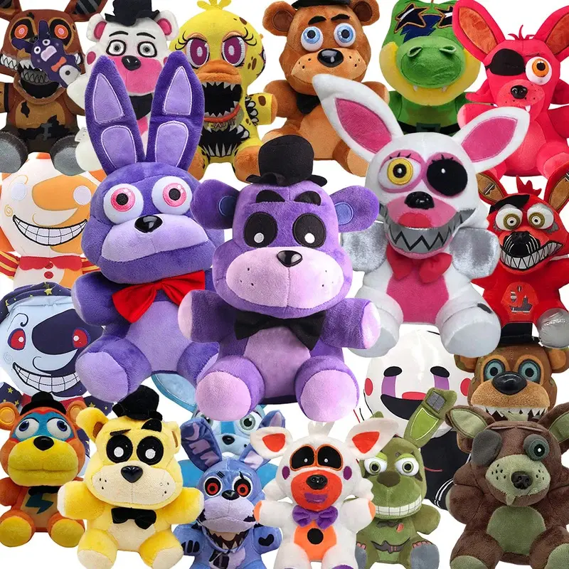 New 18 CM FNAF Freddy's Plush Toy Stuffed & Plush Animals Bear Rabbit Game Fnaf Plush Toys Birthday Toy Gift Christmas For Kids