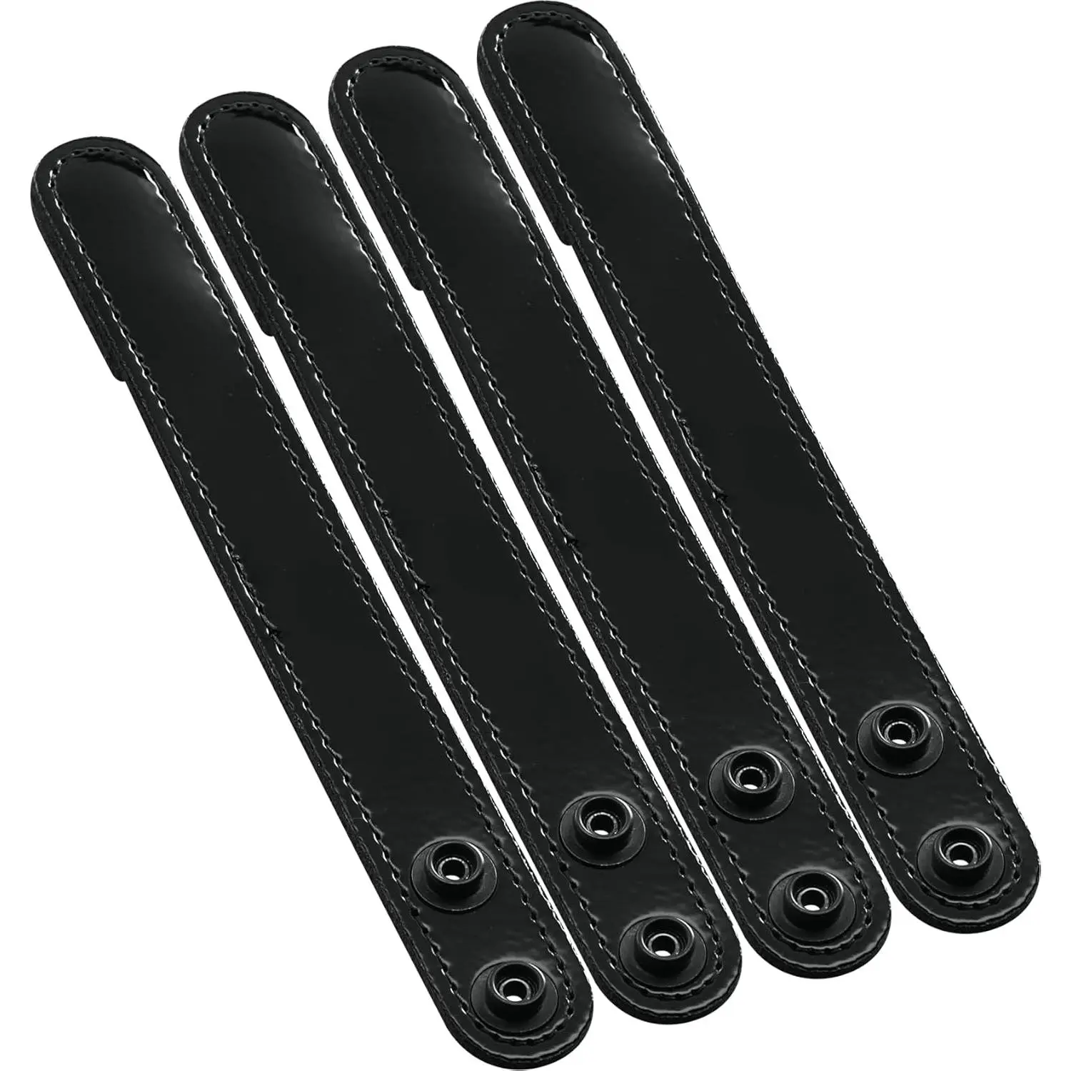 Shield Wallets Duty Belt Keeper with Double Snap Closure Pack of 4