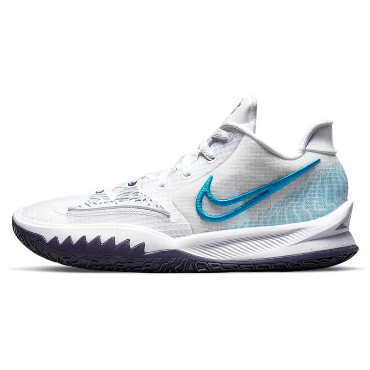 Nike Kyrie Low 4 EP Men's Basketball Shoes – Round Toe, Lace-Up, Mesh and Synthetic Upper, Cushioned, Non-Slip, Durable Verifiable, with credentials and supporting global authentication