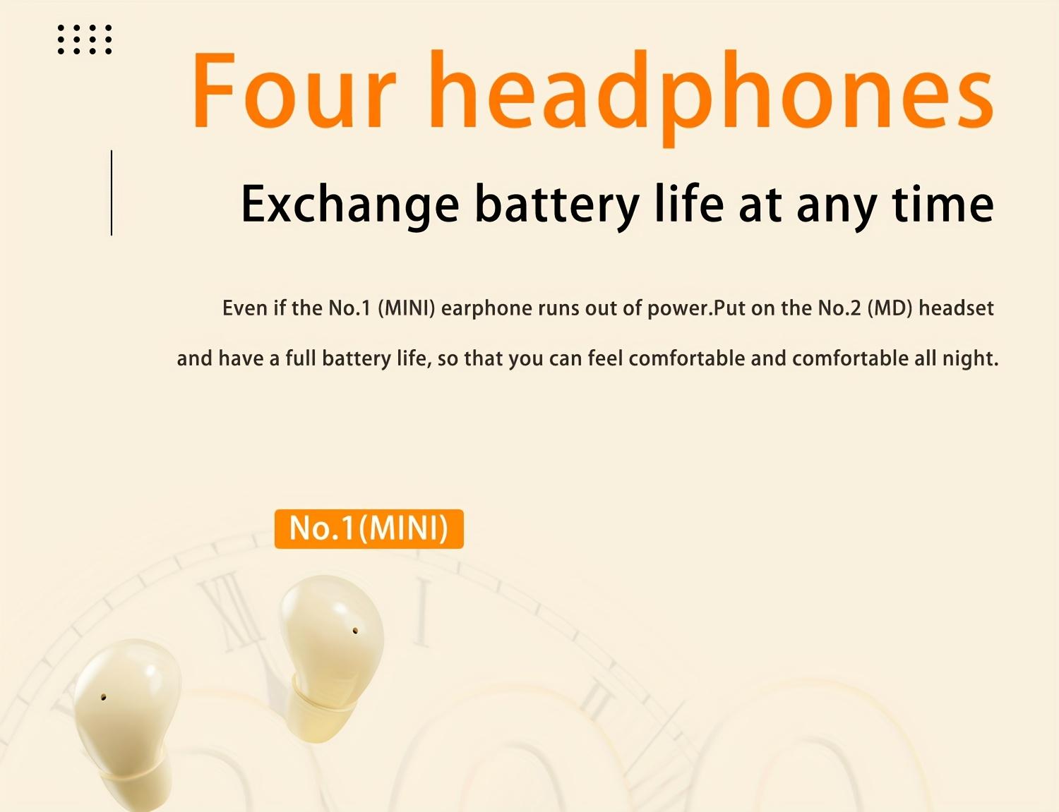 [Bass Loop Earbuds] 2 Pairs Of In Ear Wireless Wireless Earbuds,, Comfortable To Wear,Leisure, Sports, Sleep, Essential Partners, Compatible With All Smartphones, Wireless Earbuds, Sports Earbuds, Gaming Earbuds noise cancelling headphone