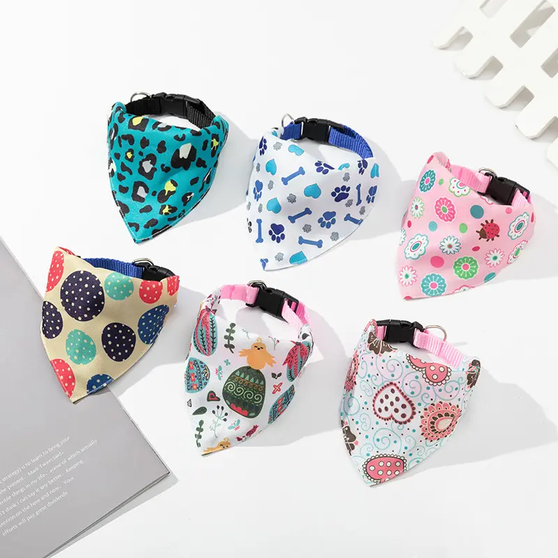 Source factory pet clothing, dog accessories, pet bibs, dog collars, pet scarves