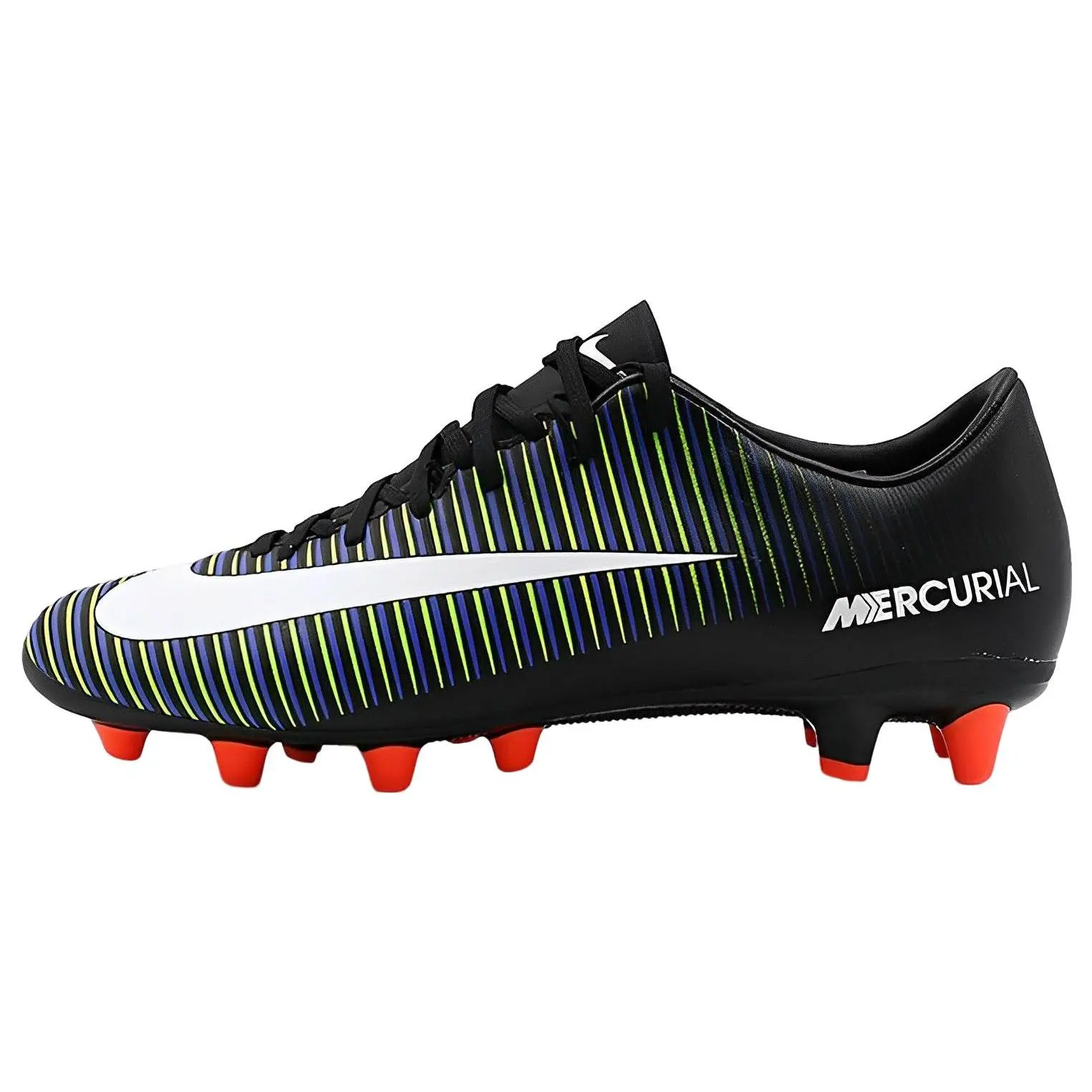 Nike Mercurial Victory 6 Pro Round Toe Lace-Up AG (Rubber Short Studs) Artificial Grass Non-Slip Wear-Resistant Soccer Shoes 831963-013