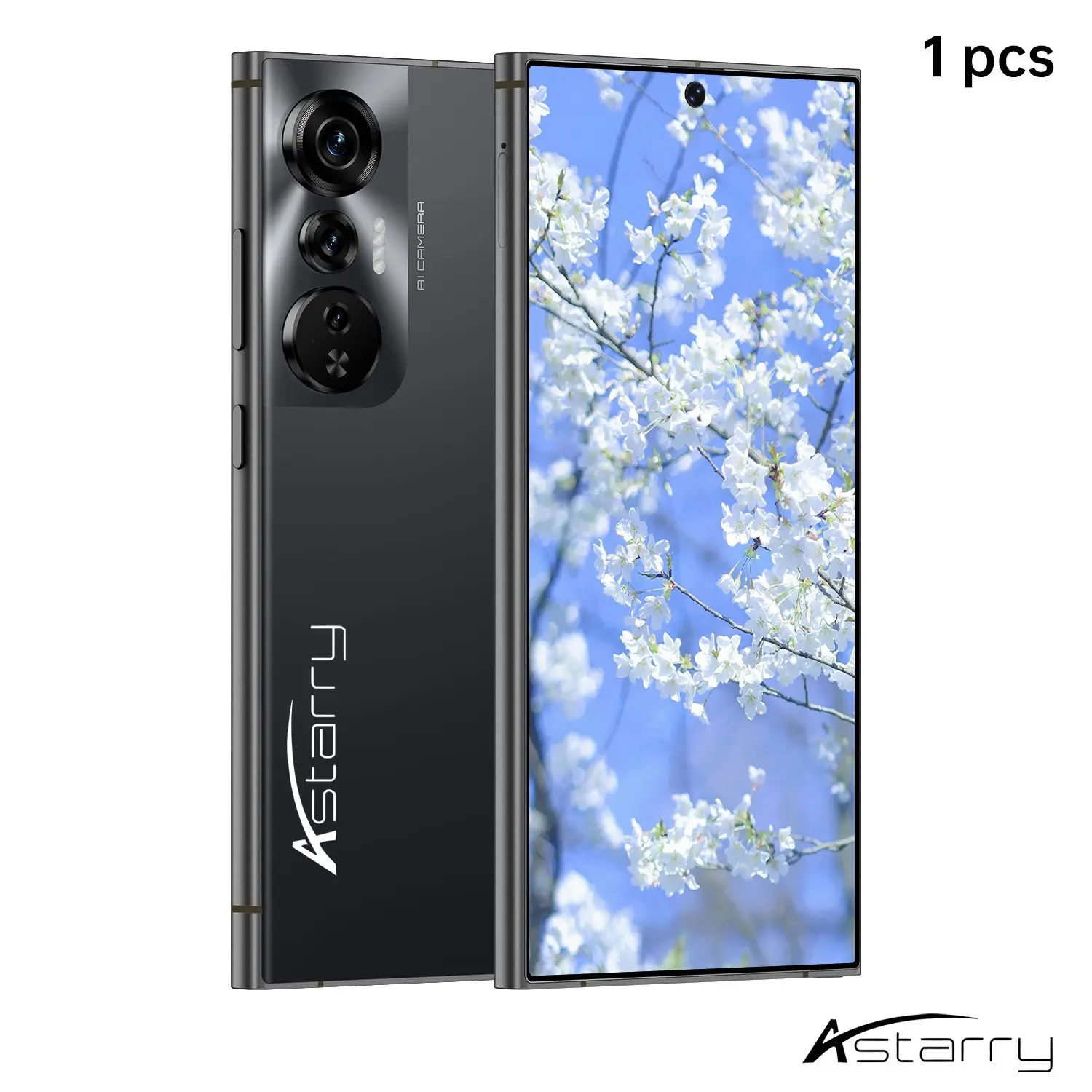 Astarry S25 Ultra Smartphone, 6.75-Inch Large Screen, Dual Sim, 500+13mp Camera, 4GB+64GB, 4100mah Battery, Great Gift Choice