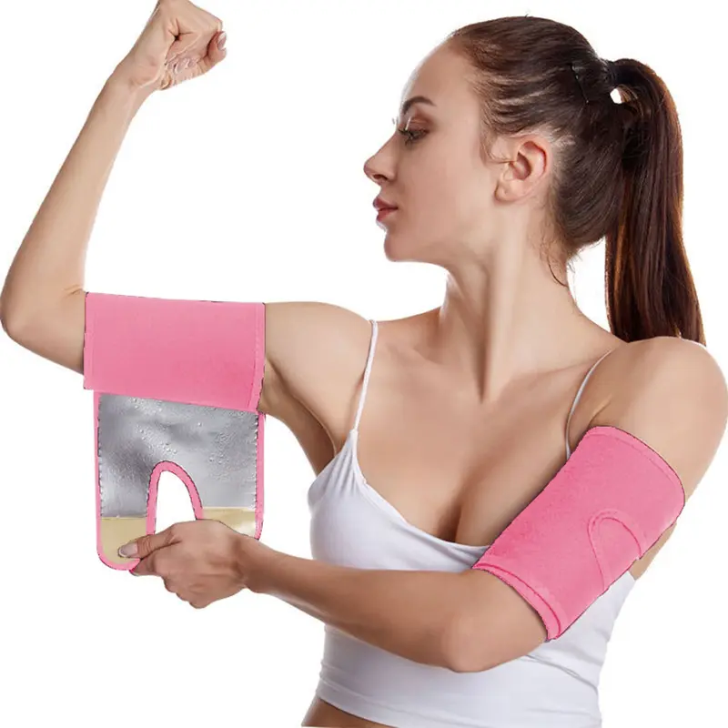 【Black Friday】Sauna Arm Sleeves, Neoprene Upper Arm Compression Sweat Trimmer, Sporty Plain Design, Ideal for Gym Workout & Outdoor Activities