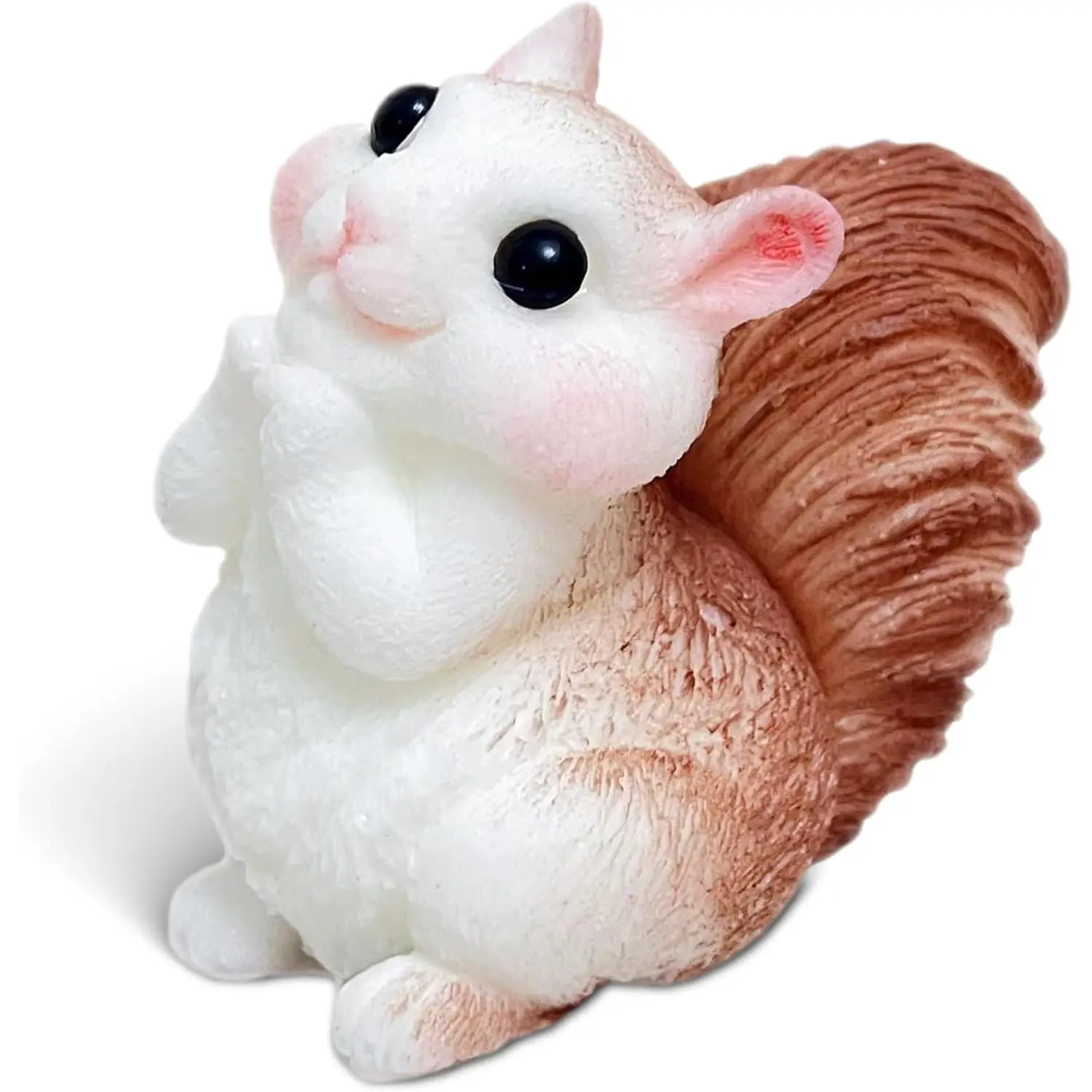 Kawaii Look Soft Squishy Squirrel Taba Fidget Toys - BPA-Free Safe Materials, Video Games/Themed Stress Relief Squeeze Balls for 12+ Years Old, Party Favors/Birthday Gifts, Comics, Science