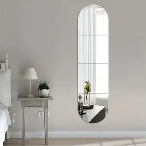 Acrylic full-size decorative mirror, self-adhesive shatter-proof mirror, wall-mounted sticker mirror, decorative mirror wall sticker.