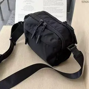 2026 Lightweight Nylon Crossbody Bag for Men Women, Casual Multi-Pocket Shoulder Bag with Adjustable Strap, Water-Resistant Daily Fanny Pack Perfect for Commute, Travel, Hiking, Shopping and Outdoor Activities