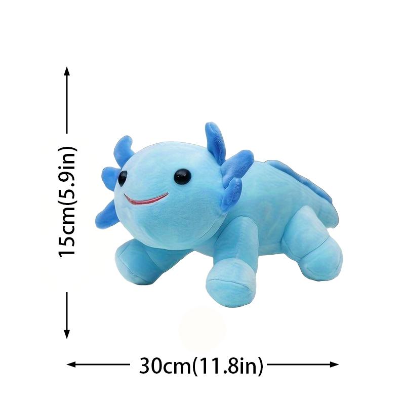 Cartoon Axolotl Design Plush Toy, Cute Stuffed Toy, Soft & Comfy Plush Toy for Adults, Home Decor, Soft Stuffed Animal