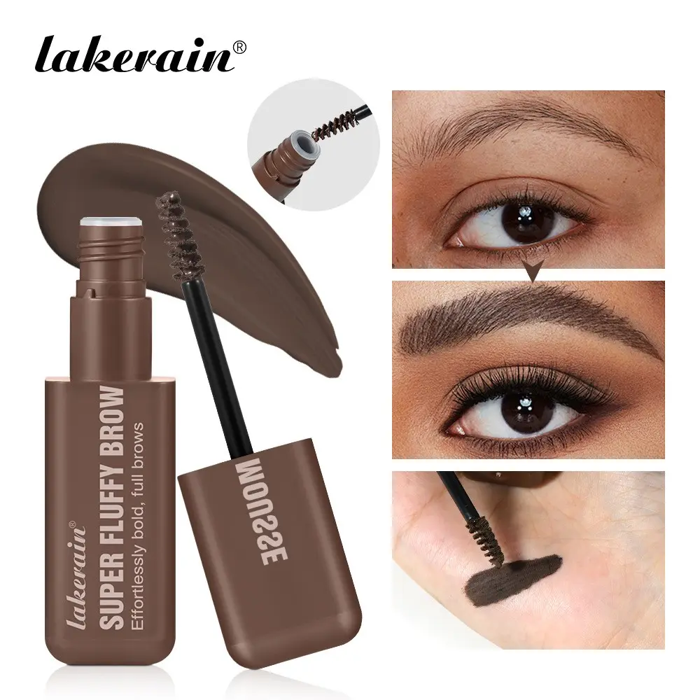 Volumizing Brow Mousse, Long-Lasting Hold for Natural Brows, Smooth Coloring, Multi-Functional Eyebrow Gel, Perfect for Defined Brows, Brow Makeup Products