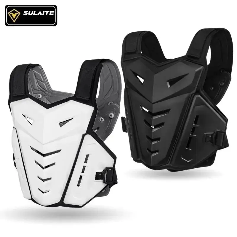 SULAITE Motocross Body Armor Motorcycle Jacket Motocross Moto Vest Back Chest Protector Off-Road Dirt Bike Protective Gear15